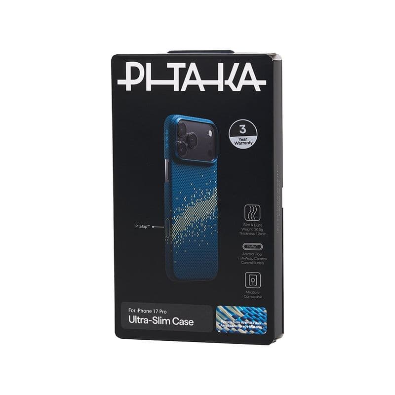 Чехол PITAKA StarPeak Ultra-Slim Case for iPhone 17 Pro (Milky way galaxy) PitaTap